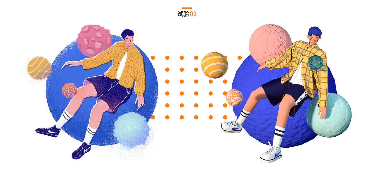 Nickel-二维插画转三维试验（图ZMTQ5OTczMTEy） - 人物/生物 - 站酷设计师nickel小科原创素材 - 站酷ZCOOL