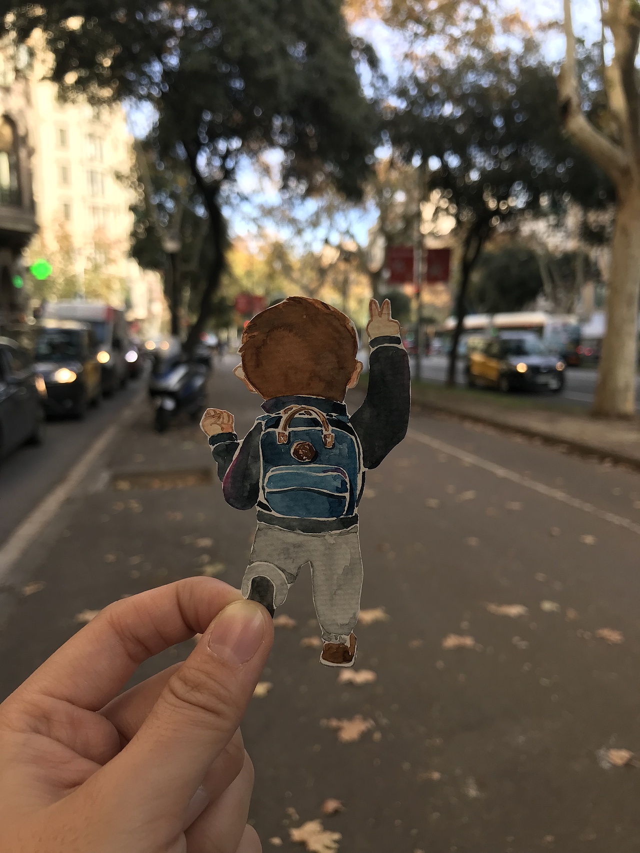 西班牙逛吃之旅边走边画（图ZMTc1MzAwMDgw） - 创作习作 - 站酷设计师蘑菇piu原创素材 - 站酷ZCOOL