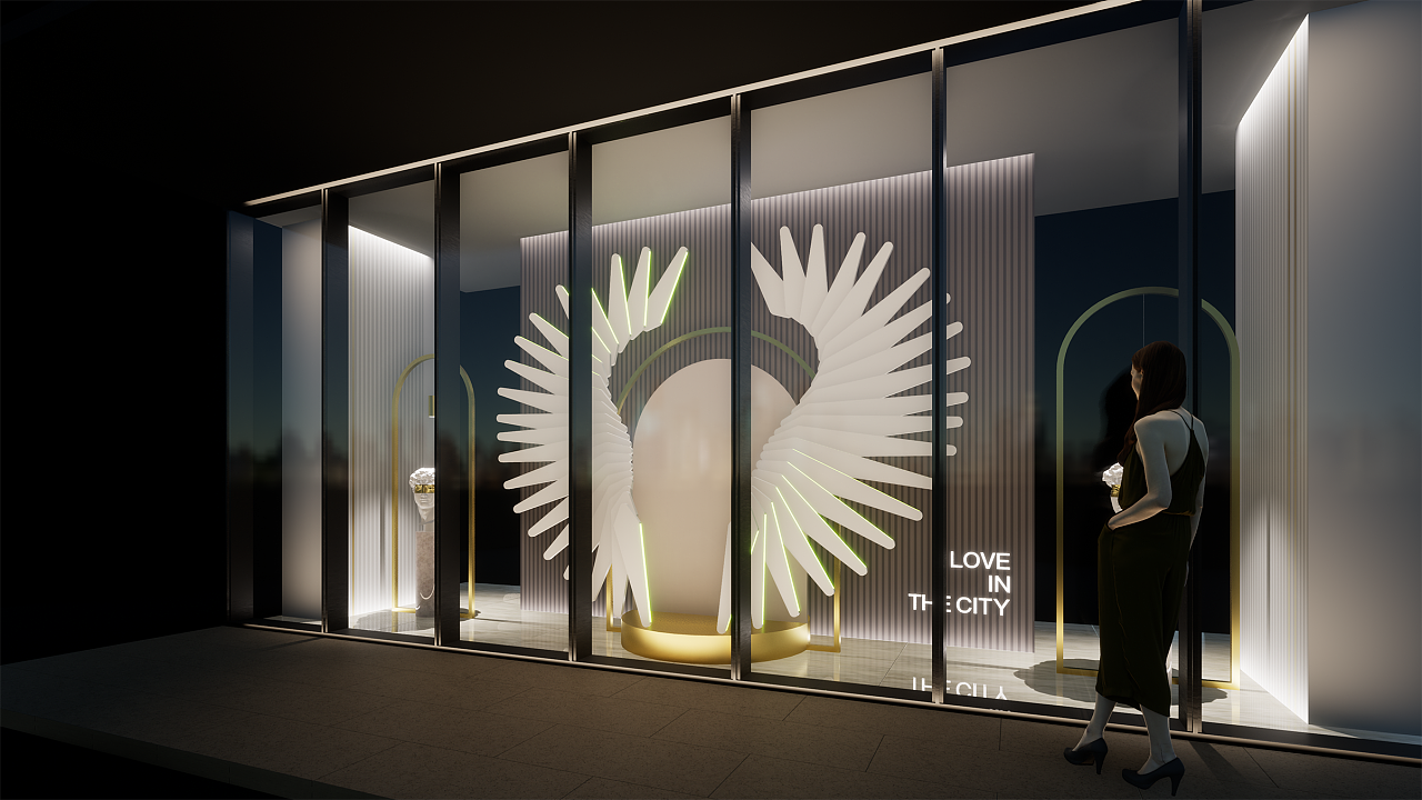 网红橱窗,甲方说你还得改|空间|展陈设计|西周630511 - 原创作品