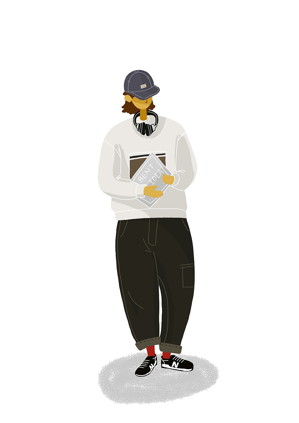 淘宝店男装手绘展示