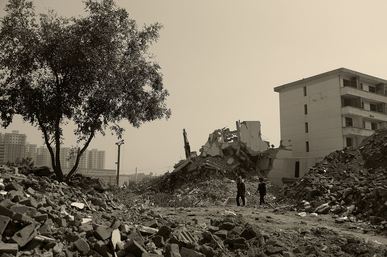 拆迁岁月（二）（图ZMjAwOTE2MDQ=） - 人文/纪实摄影 - 站酷设计师DDR登瑞原创素材 - 站酷ZCOOL