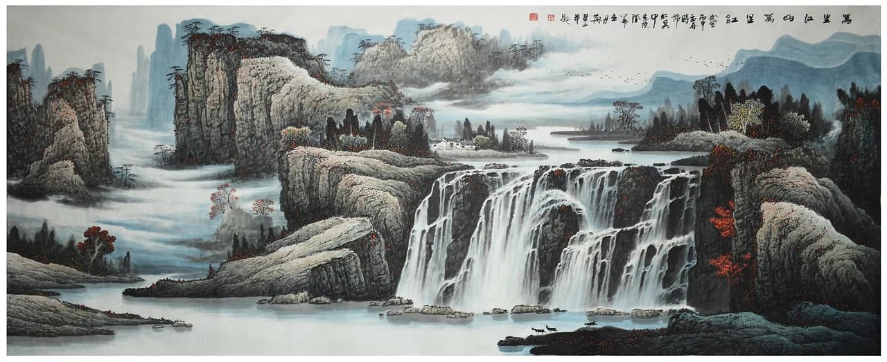 太行问道—张月岗新书作品预展（图ZNDY3OTk5Njg=） - 绘画 - 站酷设计师画家张月岗原创素材 - 站酷ZCOOL