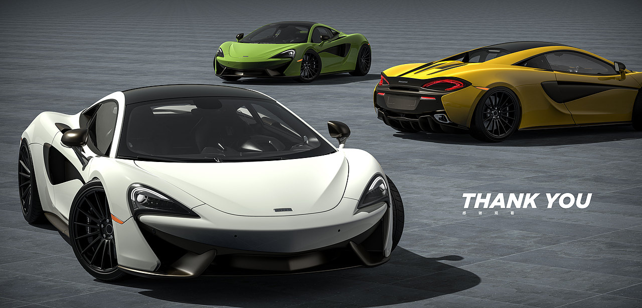 Mclaren 540C | keyshot（圖ZMjQxNDY4OTQ0） - 機(jī)械/交通 - 站酷設(shè)計(jì)師MsaRose原創(chuàng)素材 - 站酷ZCOOL
