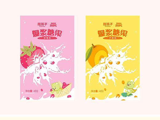 爆浆糖果包装设计