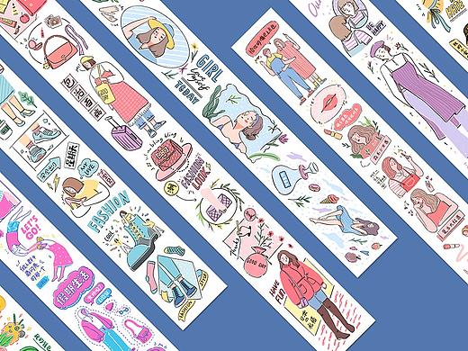 小人物系列-胶带设计