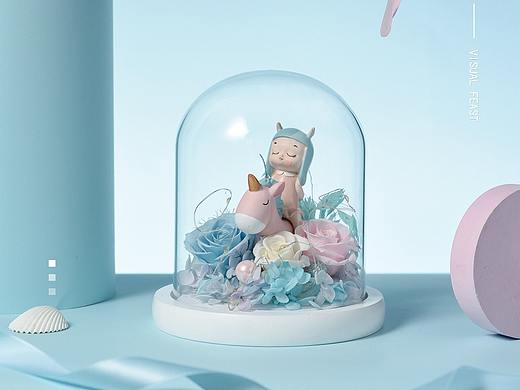 永生花摆件拍摄案例