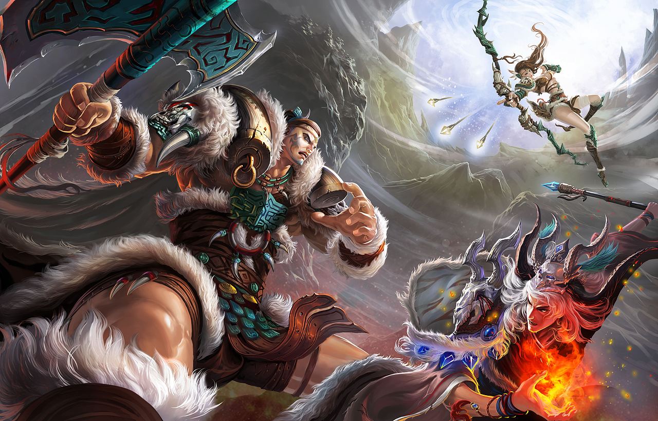 老雷的作品|插画|游戏原画|老雷雷_原创作品-站酷zcool