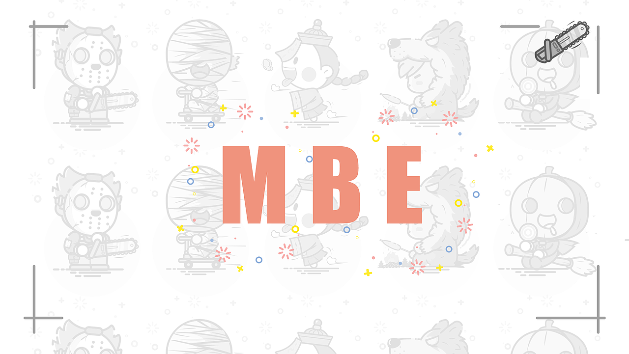 MBE风格图标设计——万圣怪物
