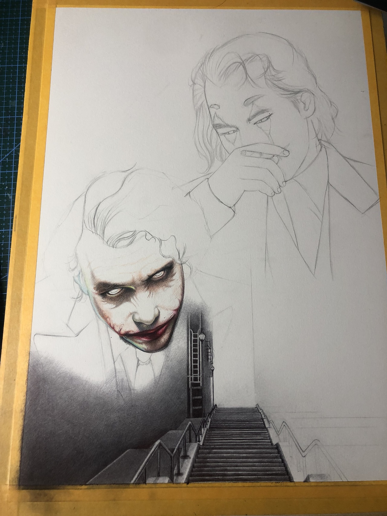 小丑  heath ledger, joaquin phoenix