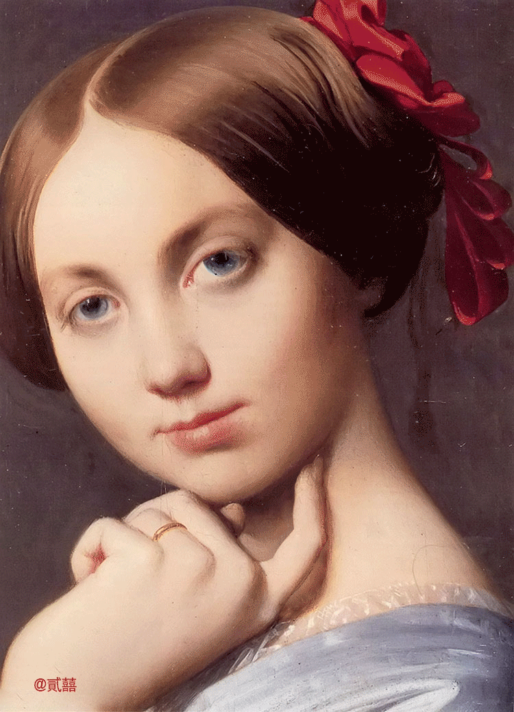 【GIF】心机Girl-世界名画帕金森（图ZNDkzODI4MTI=） - 其他平面 - 站酷设计师王二喜原创素材 - 站酷ZCOOL