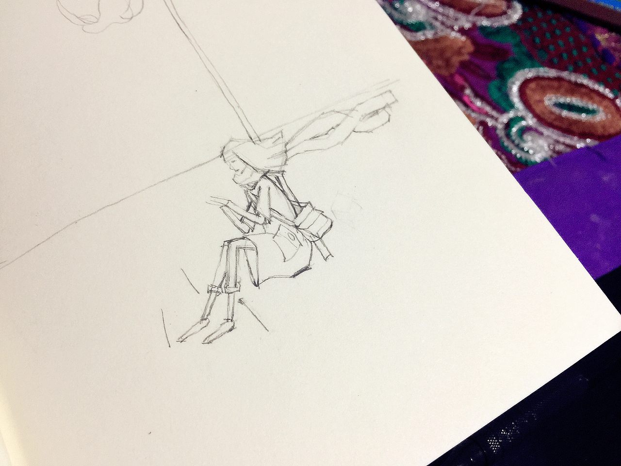 一叶扁舟•乘风远航（图ZMTAyMzM1NzA4） - 绘本 - 站酷设计师清清湖畔原创素材 - 站酷ZCOOL