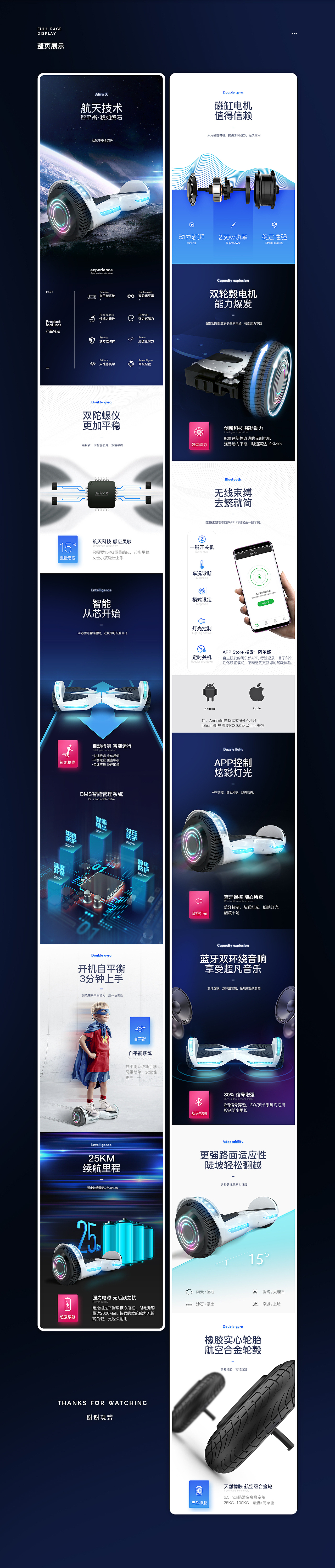 2017-2018电动平衡车详情合集