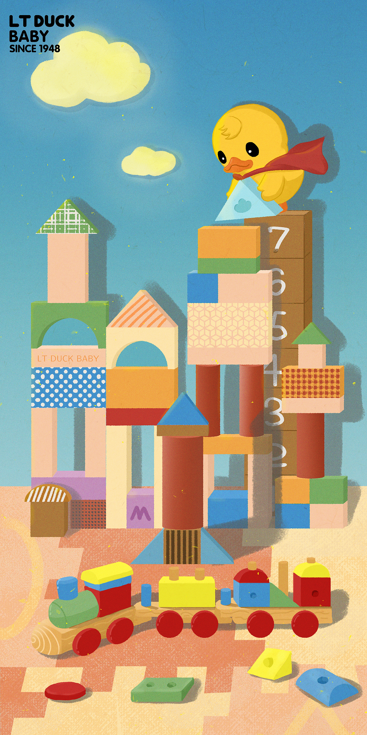 壁纸丨小黄鸭LT DUCK童年回忆杀