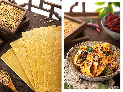 美食干货摄影：豆皮