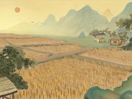 中国风场景（个人主页-ZNDk3NDU2MzI=） - 游戏原画 - 站酷设计师爱玩剑三的小琪原创素材 - 站酷ZCOOL