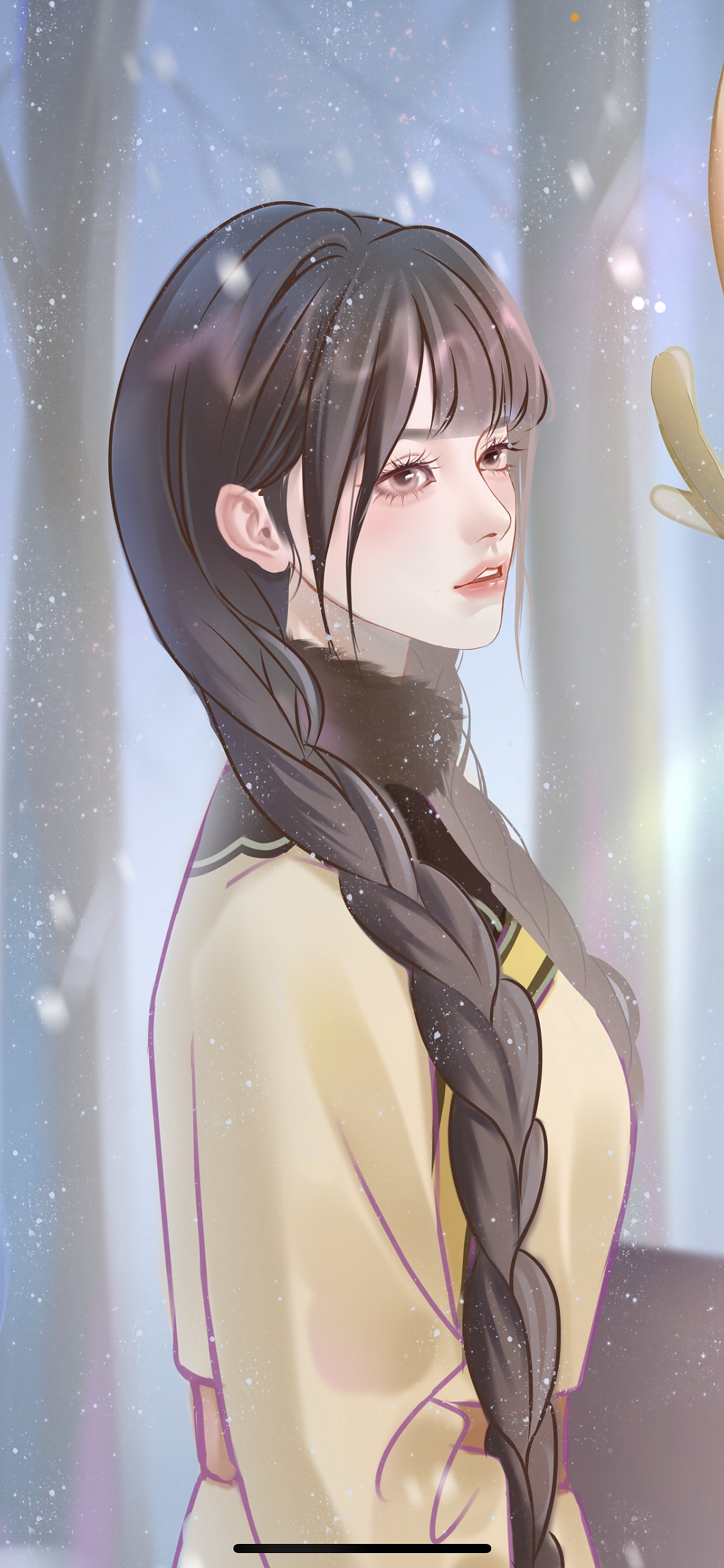 【少数民族女性插画系列】鄂温克族（图ZMzA4OTcwNDY4） - 新锐潮流插画 - 站酷设计师_小棉原创素材 - 站酷ZCOOL