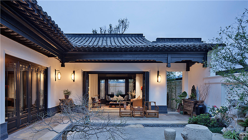 顶级中式景观豪宅之：安吉桃花源和十里风荷分享（图ZMTg0Nzk2OTY0） - 建筑设计 - 站酷设计师小鱼AI设计原创素材 - 站酷ZCOOL