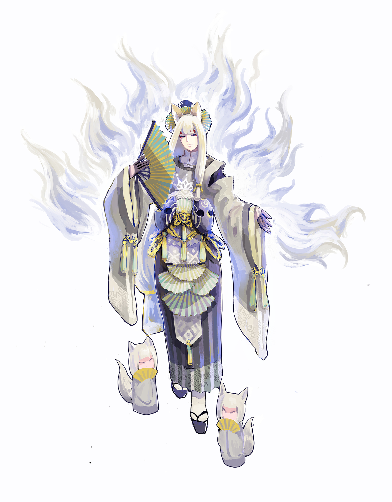 百绘罗衣#玉藻前·青音雪杳