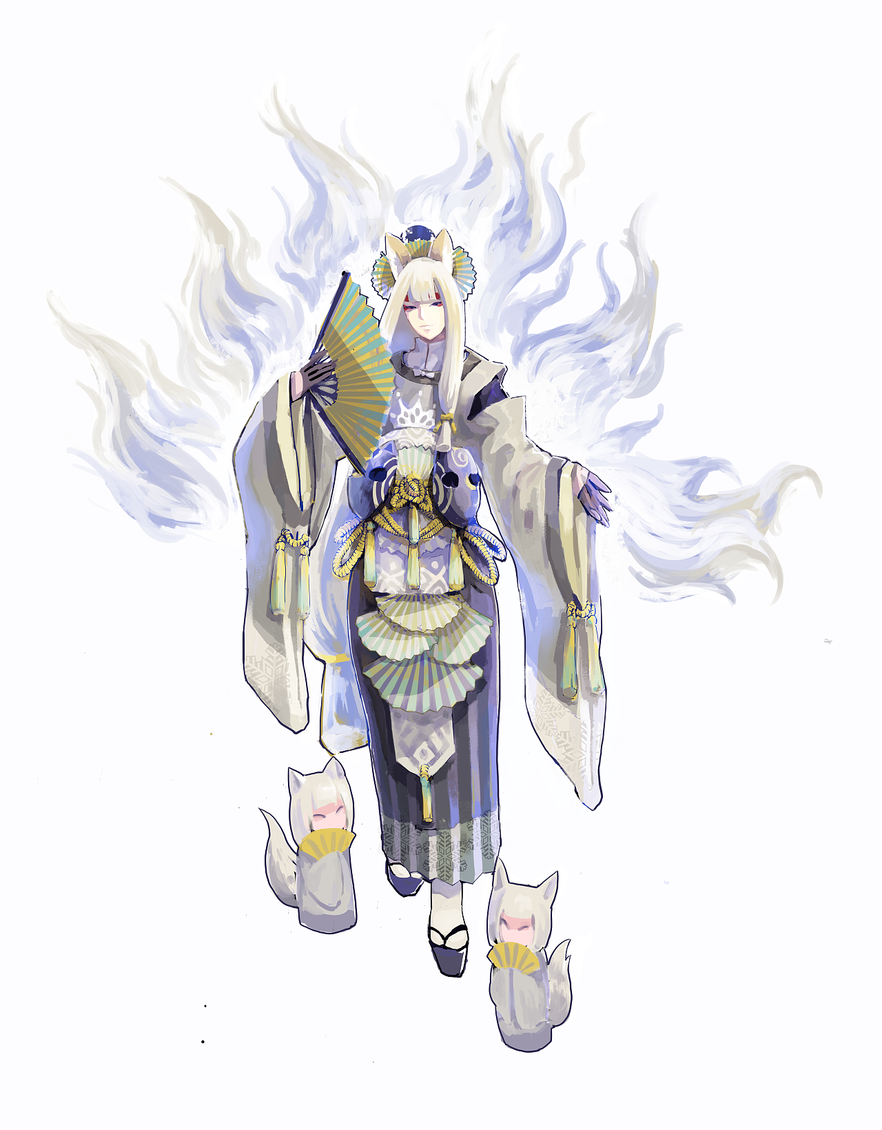 百绘罗衣#玉藻前·青音雪杳