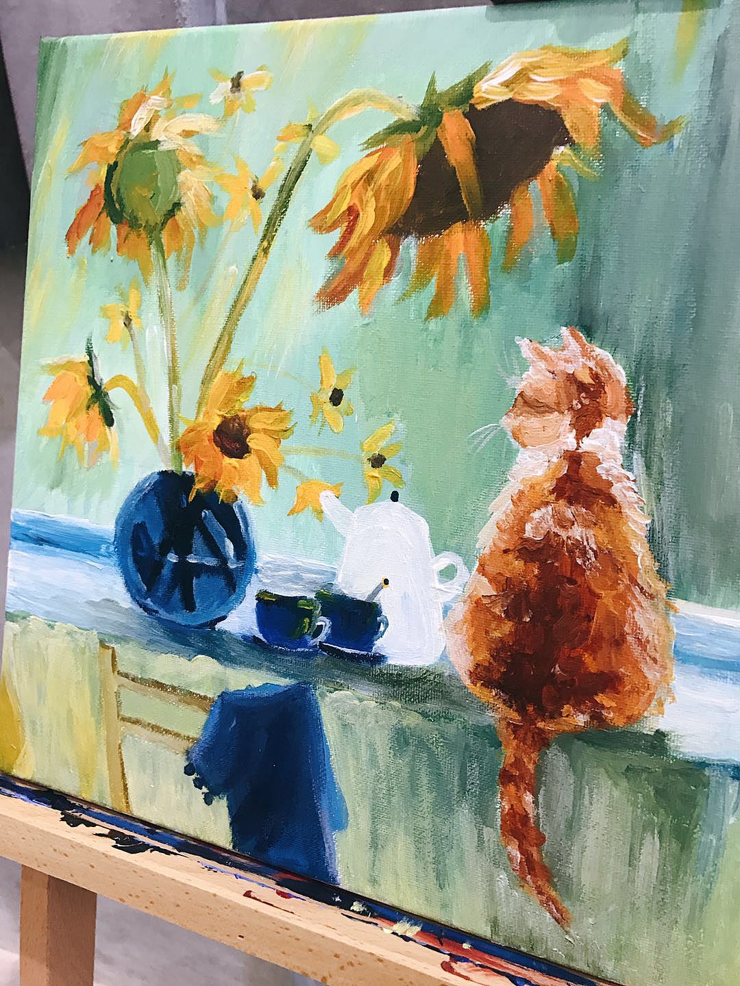 等等!先告诉大家!这只猫猫这是学生作品哦哈哈哈