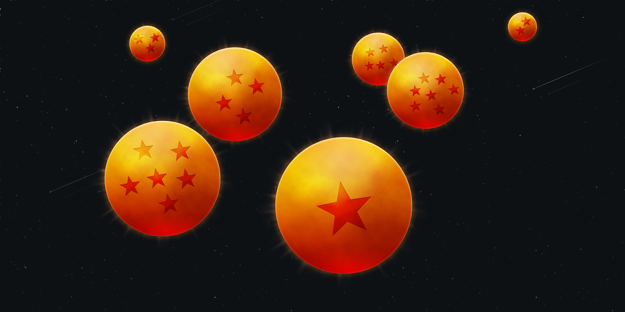 儿童节向童年的龙珠致敬,突发奇想创意一下七龙珠,欢迎指教!