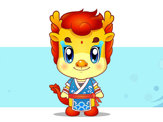 麒麟卡通形象设计