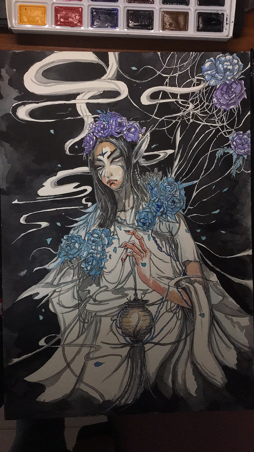 《歸魂》（圖ZMTE0MjcxMzY0） - 創(chuàng)作習(xí)作 - 站酷設(shè)計師手中筆原創(chuàng)素材 - 站酷ZCOOL