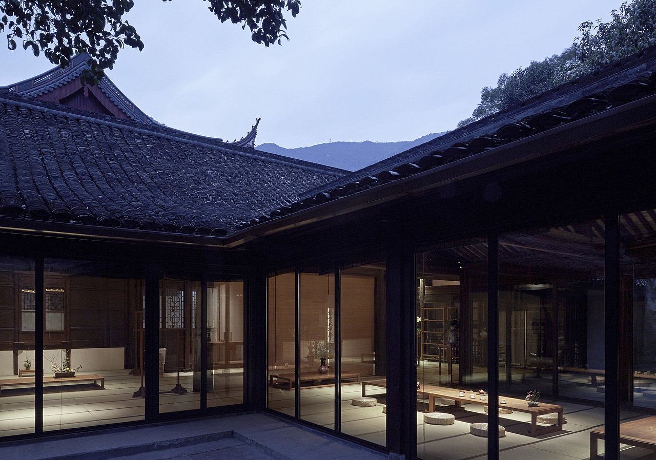 天童寺:默照茶堂