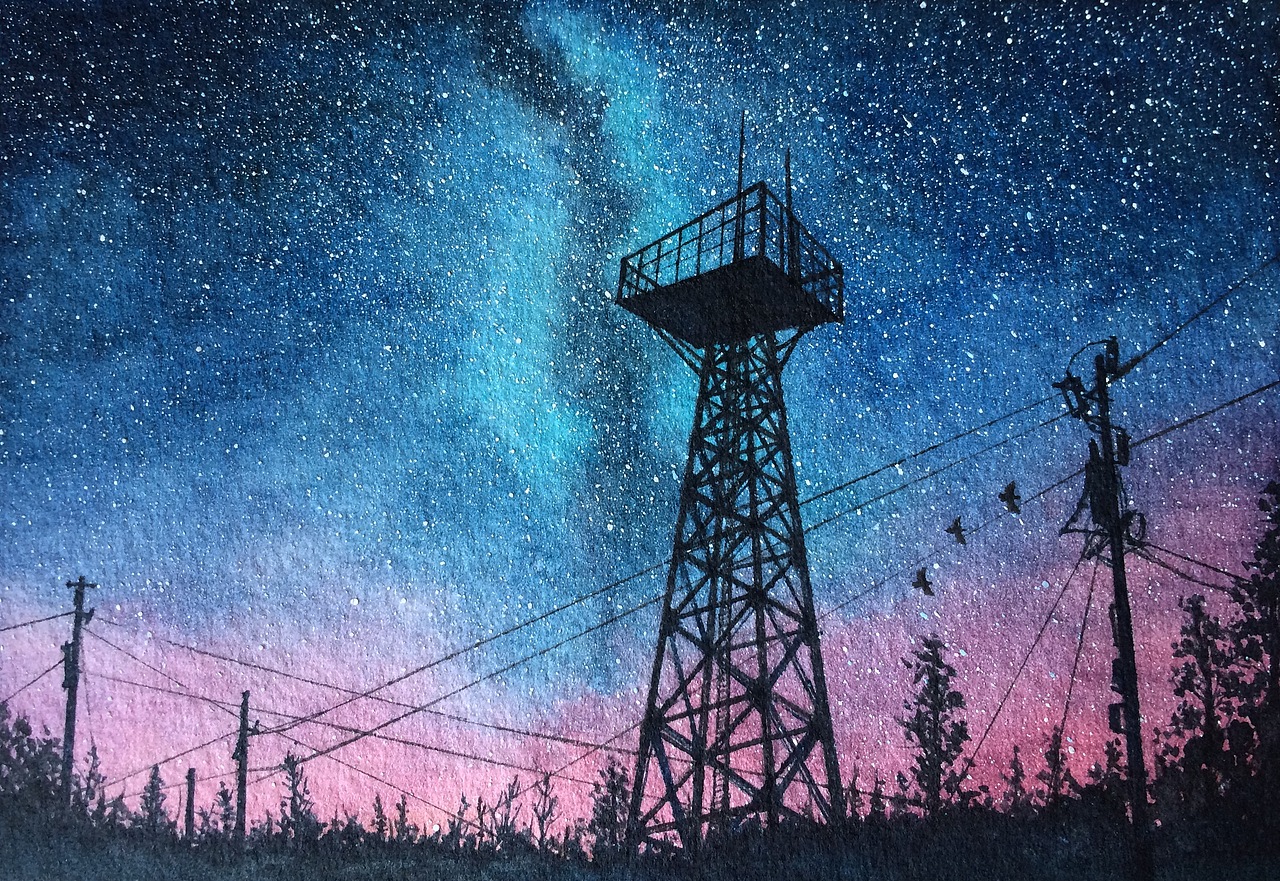 每夜星辰 142 电线杆什么的