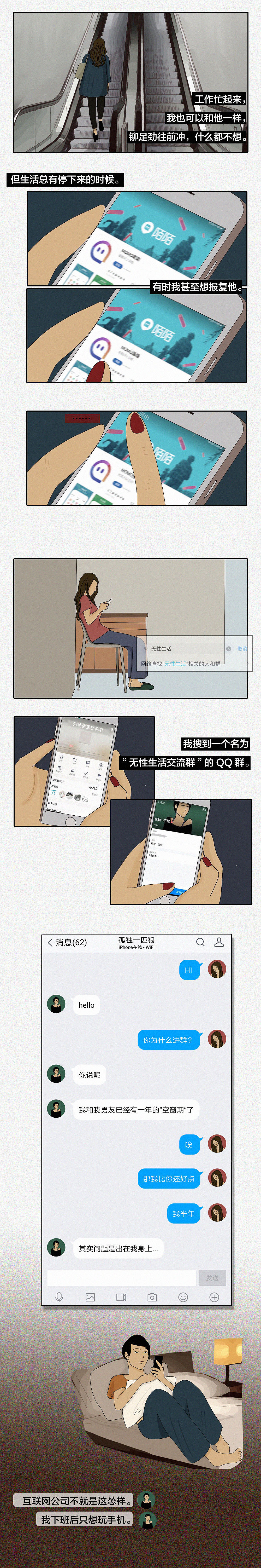 那些没有性生活的90后（图ZMTU3ODYyODIw） - 中/长篇漫画 - 站酷设计师橘且FeliCJ原创素材 - 站酷ZCOOL