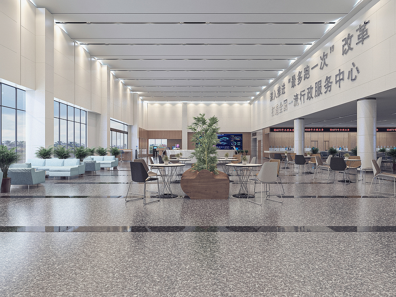 便民服务中心（图ZMjkxOTUyNzM2） - 其他空间 - 站酷设计师SCM设计原创素材 - 站酷ZCOOL