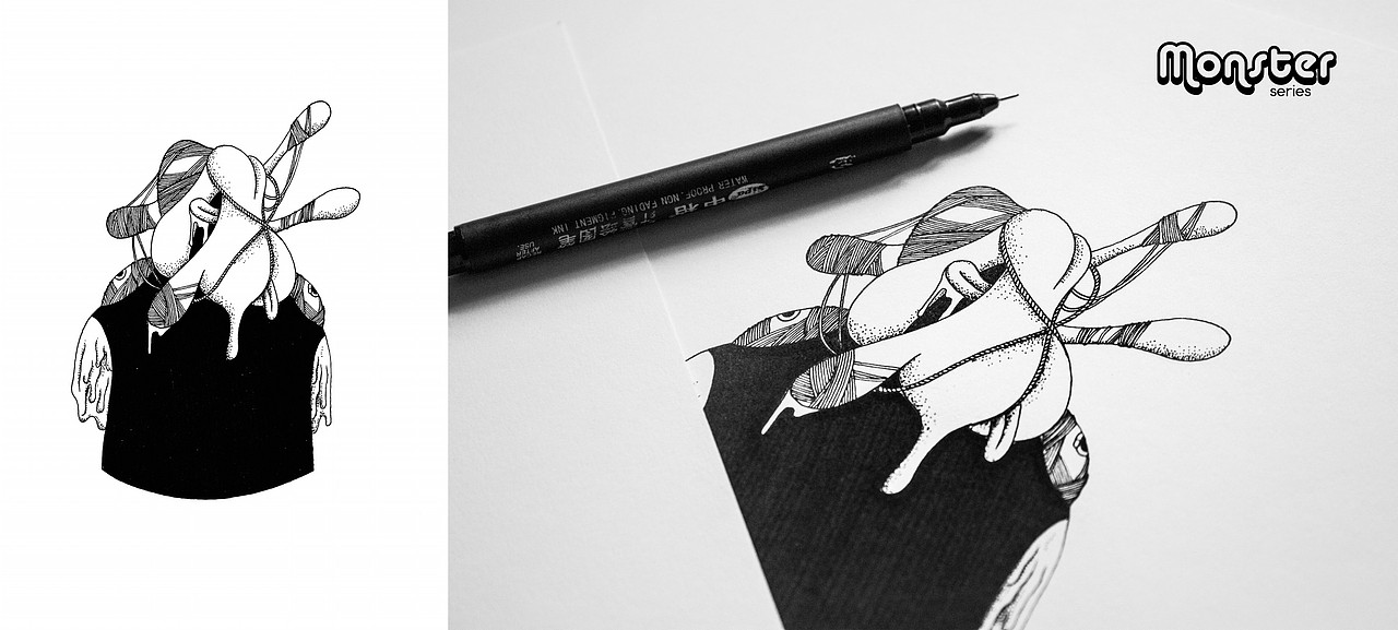 《情绪小怪物》系列作品（图ZMjk2NzUxMDA=） - 商业插画 - 站酷设计师守望者Swangzhe原创素材 - 站酷ZCOOL