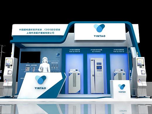 醫(yī)療展臺（個人主頁-ZNDEzMzA5NDg=） - 其他三維 - 站酷設(shè)計師意一縷原創(chuàng)素材 - 站酷ZCOOL