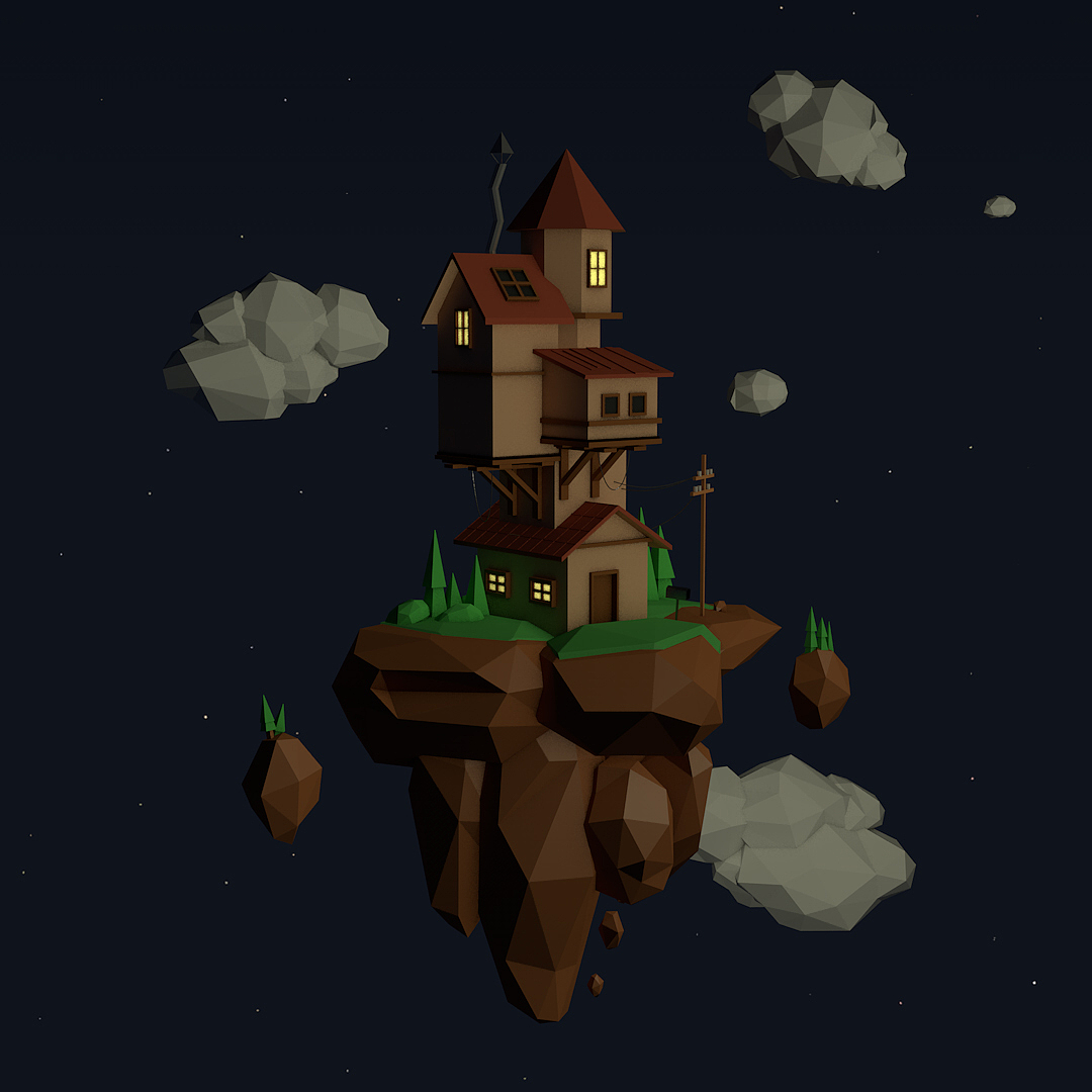 c4d多边形建模（图ZMTk3MDY4Nzky） - 场景 - 站酷设计师小小小小小李砸原创素材 - 站酷ZCOOL