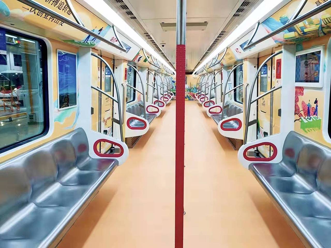 武汉地铁 X 野塔YEATA｜ 16号线&5号线地铁宣传插画（图ZMjg2NDM3NDcy） - 商业插画 - 站酷设计师YEATA野塔原创素材 - 站酷ZCOOL