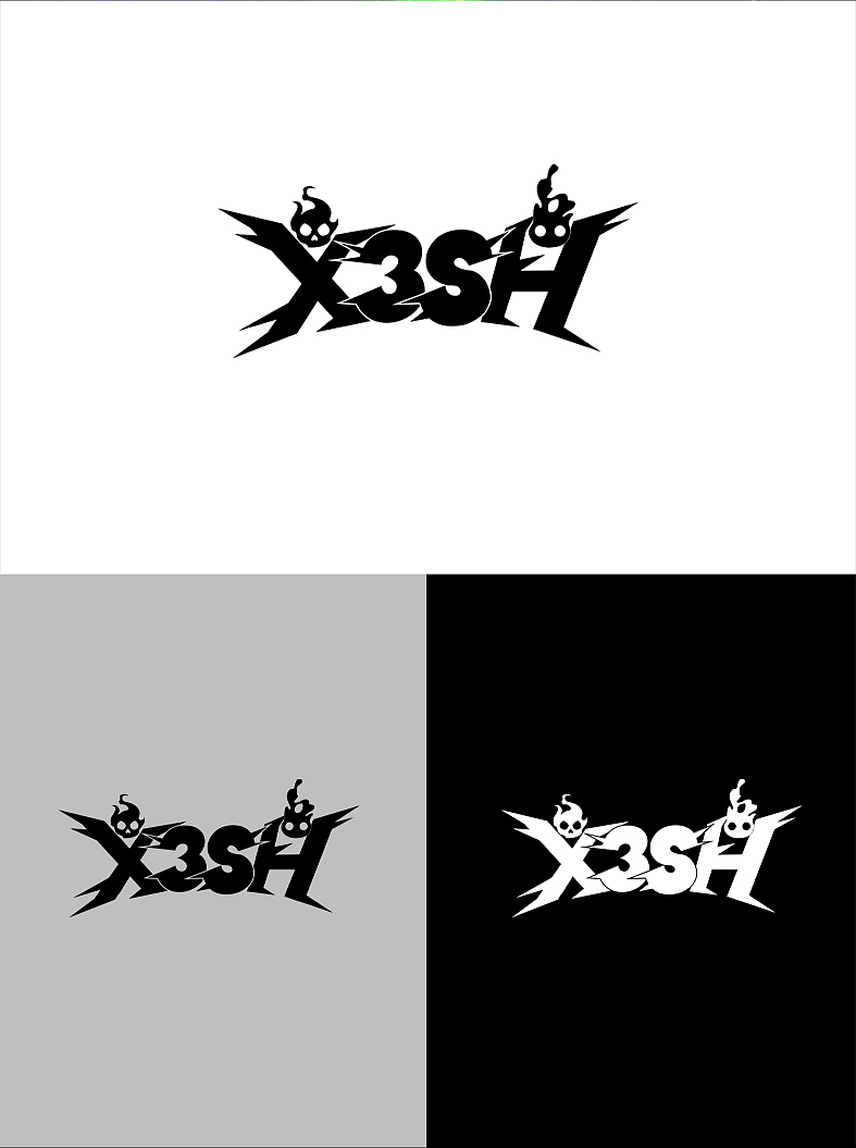 dj logo 电子音乐制作人logo设计