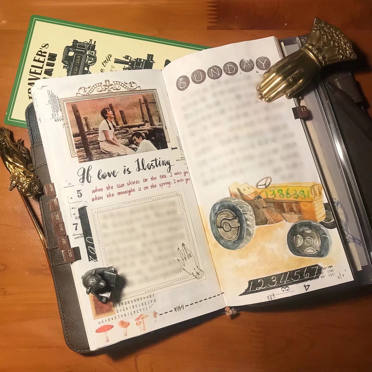 【手帐合集】2016-2020（图ZMjAzMDY5OTQ4） - 新锐潮流插画 - 站酷设计师大宝圆子原创素材 - 站酷ZCOOL