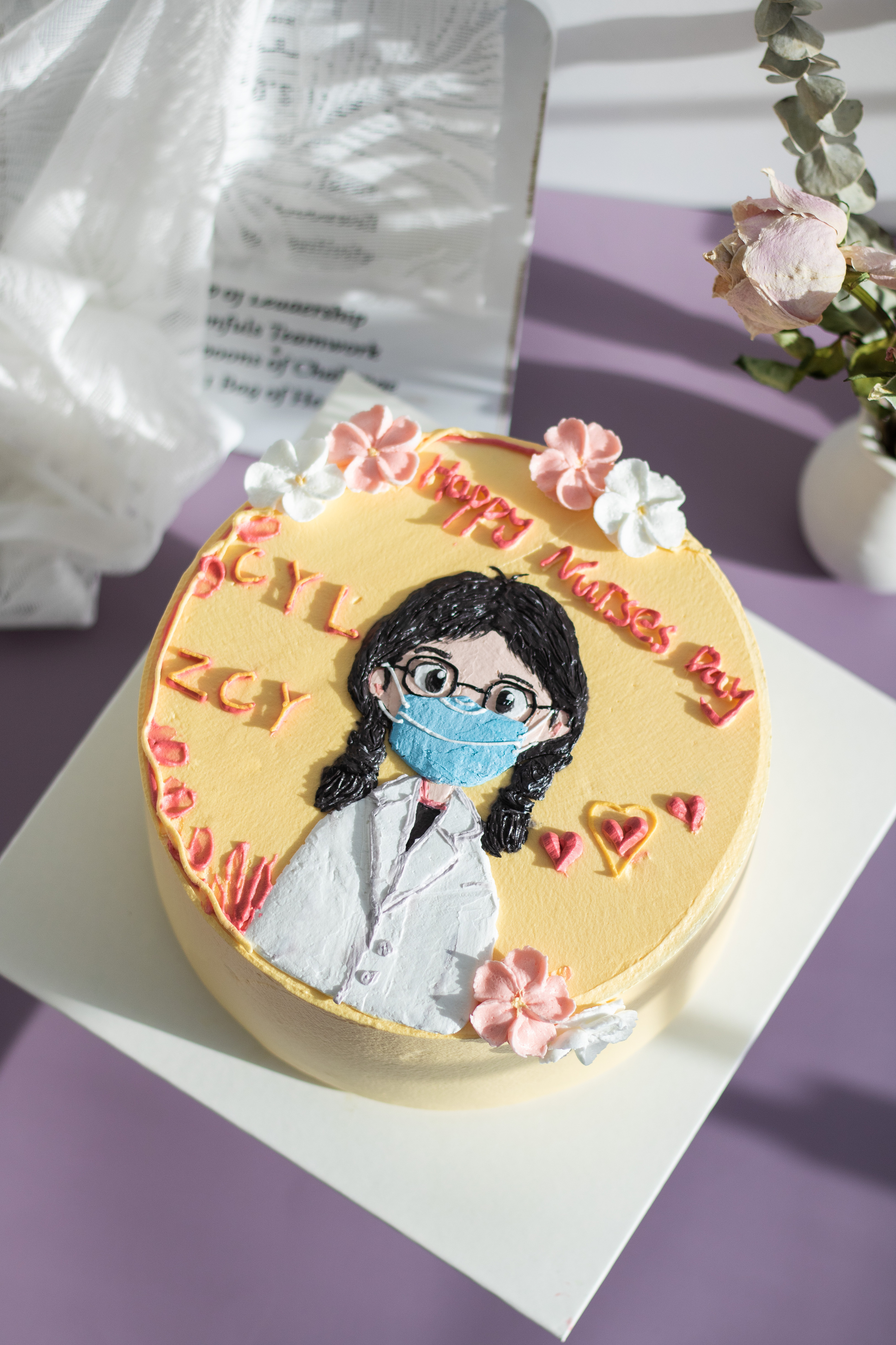 5.12护士节主题蛋糕