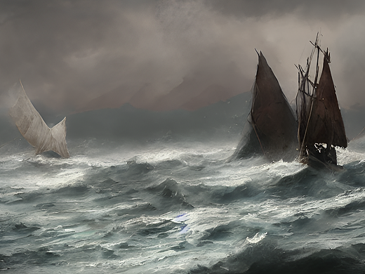 #站酷梦笔#长风破浪会有时,直挂云帆济沧海,哑光作品