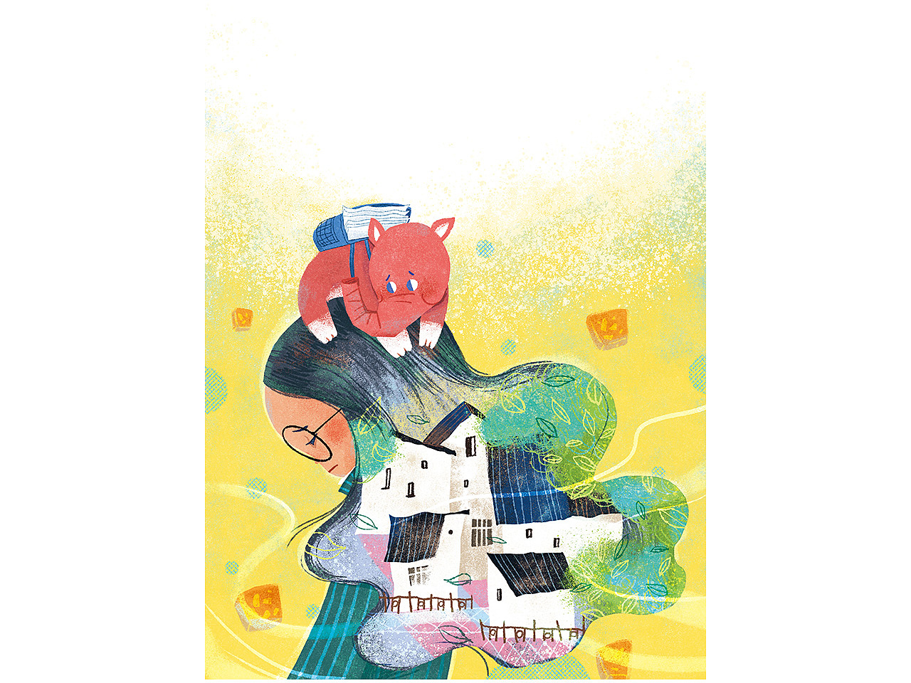 2019期刊插图汇总（图ZMTg1NDE0Mzc2） - 儿童插画 - 站酷设计师plumtea原创素材 - 站酷ZCOOL