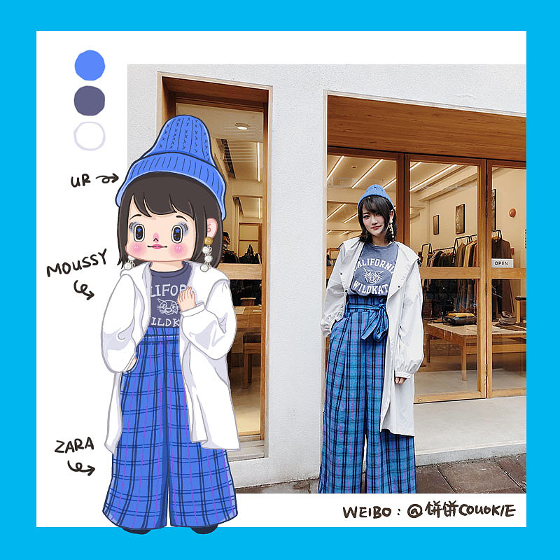 餅餅ootd（圖ZMTQ4OTc1NzQ4） - 休閑/流行服飾 - 站酷設(shè)計(jì)師餅餅COUOKIE原創(chuàng)素材 - 站酷ZCOOL