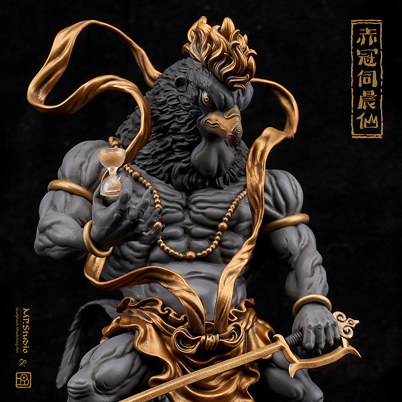 MP Studio & 明子 十二生肖神兽之《赤冠伺晨仙》（图ZMTkxNzA1NzY0） - 手办/模玩 - 站酷设计师避世伯爵原创素材 - 站酷ZCOOL