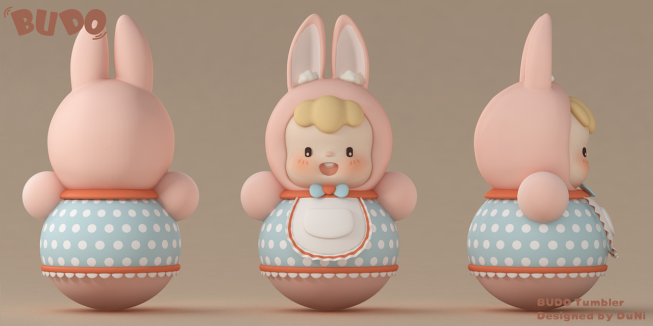 BUDO潮玩设计—摩点潮玩大赛（图ZMjY5ODEyNTAw） - 手办/模玩 - 站酷设计师嘟呢原创素材 - 站酷ZCOOL