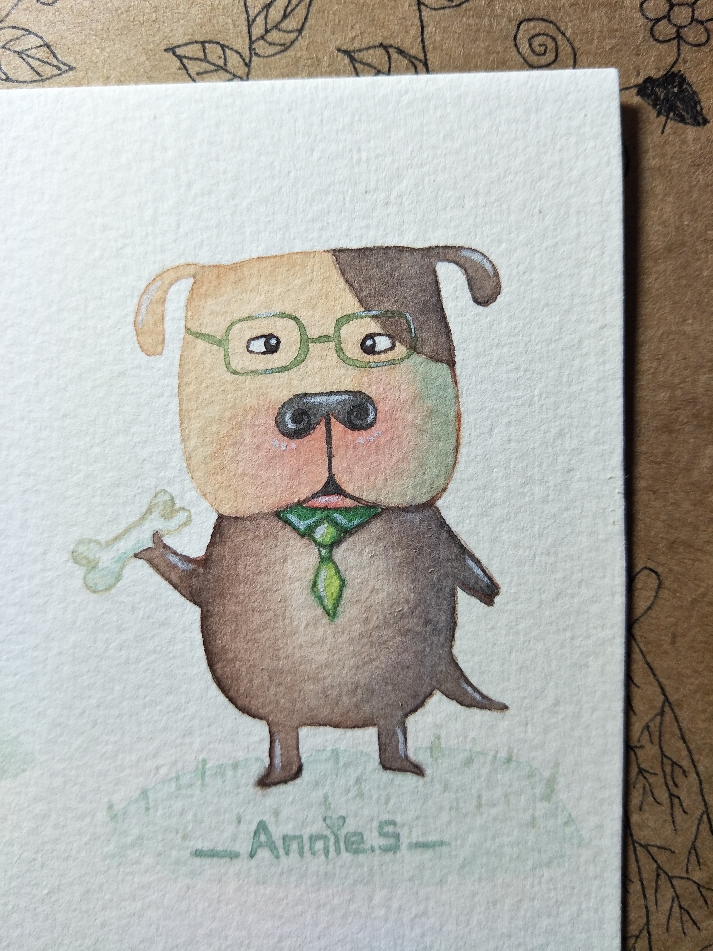 原创水彩手绘呆萌动物系列|插画|儿童插画|yuneryunerfly - 原创作品