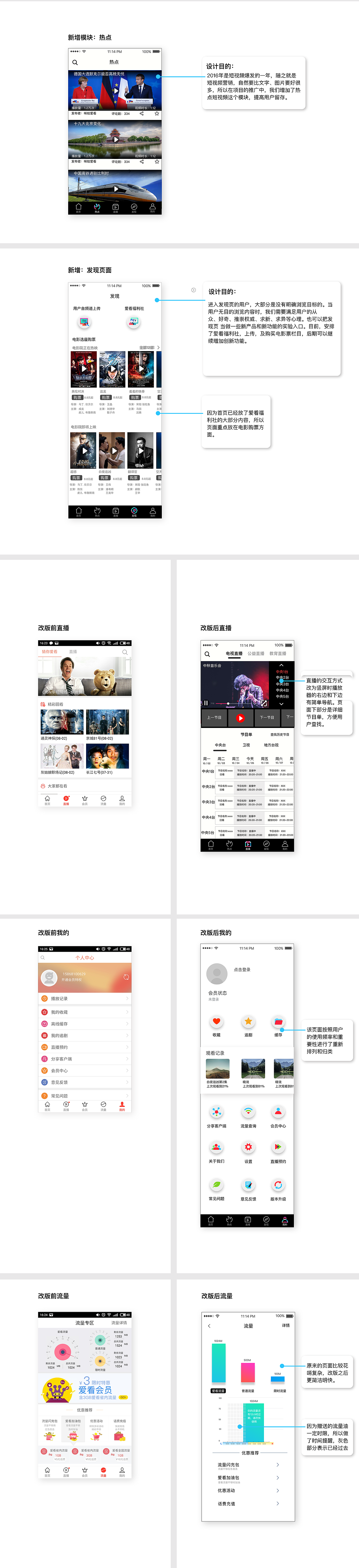 咪咕爱看改版（图ZOTMzMDY4MTY=） - APP界面 - 站酷设计师一盎司黄金原创素材 - 站酷ZCOOL