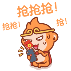 小猴孙 - 微信表情包（图ZMjQ2MzEwMTY0） - 网络表情 - 站酷设计师胡逸飞原创素材 - 站酷ZCOOL