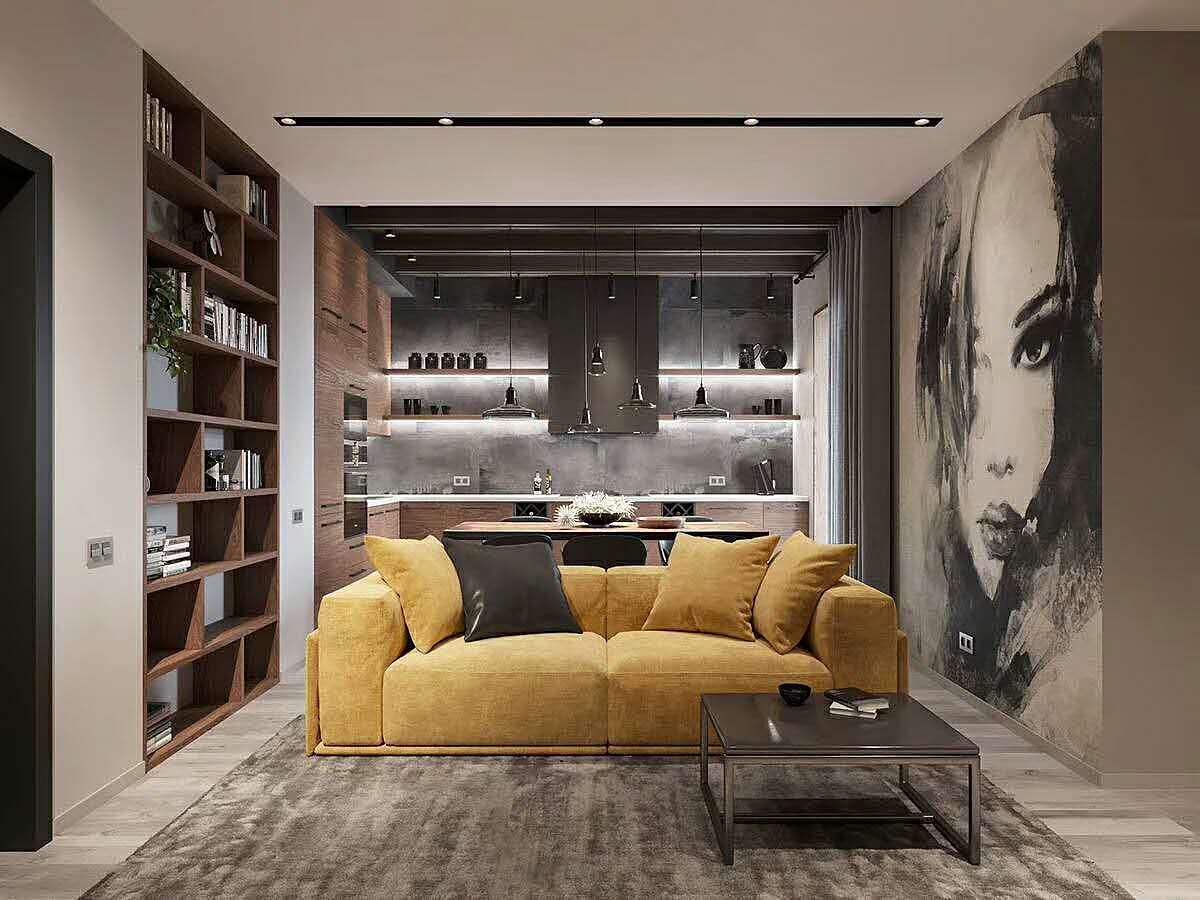 工业风|空间|家装设计|z07490536_原创作品-站酷zcool