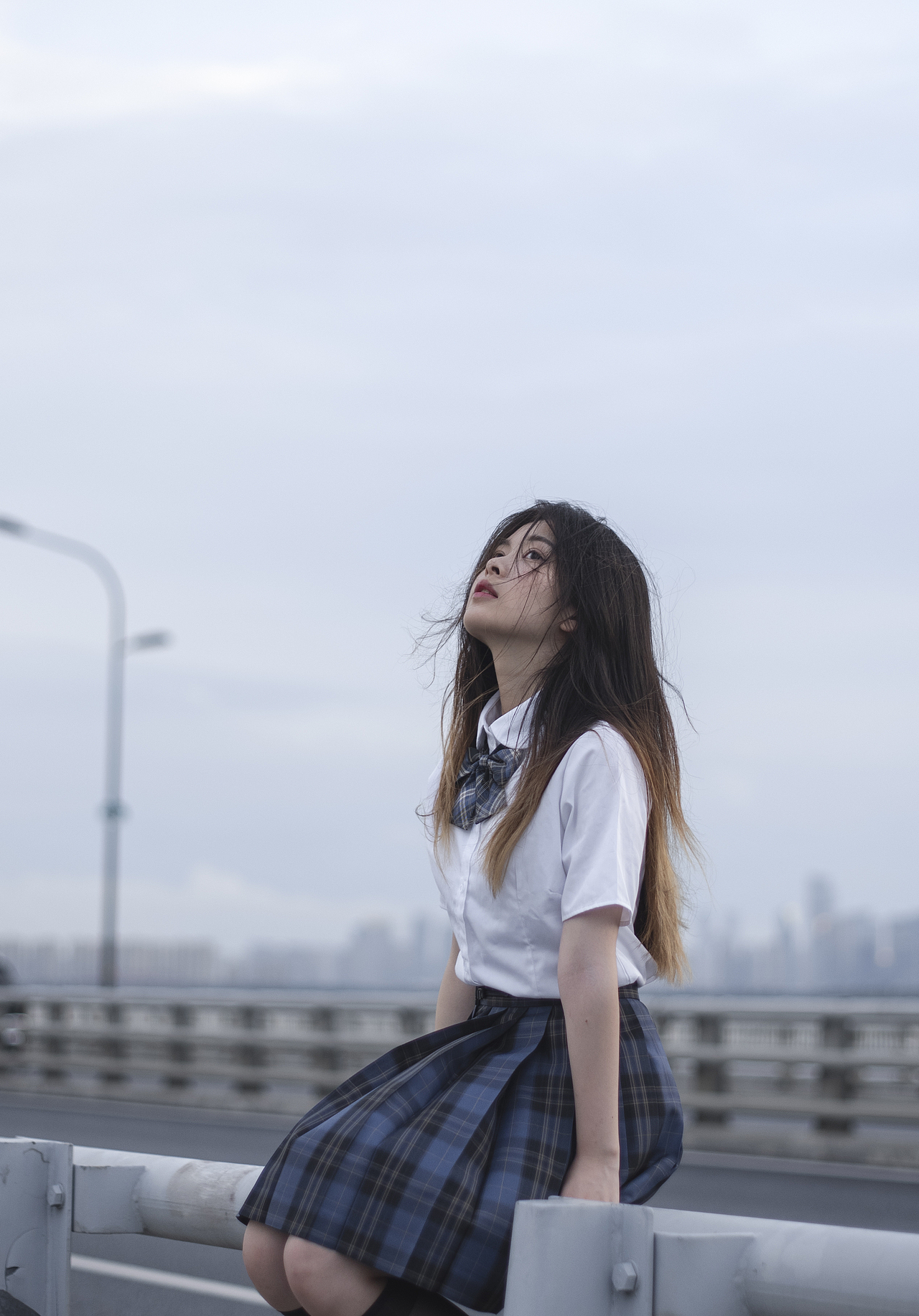 向海风许愿 在山海相见 /杭州约拍jk（图ZMjYyMDI2MTg0） - 人像摄影 - 站酷设计师SHEN_JP原创素材 - 站酷ZCOOL