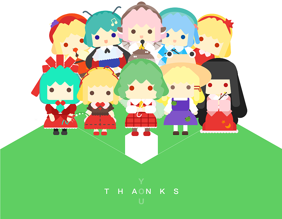 东方Project AI绘计划（叁）（图ZMTAxMjIxNzc2） - 艺术插画 - 站酷设计师布子言buzyan原创素材 - 站酷ZCOOL