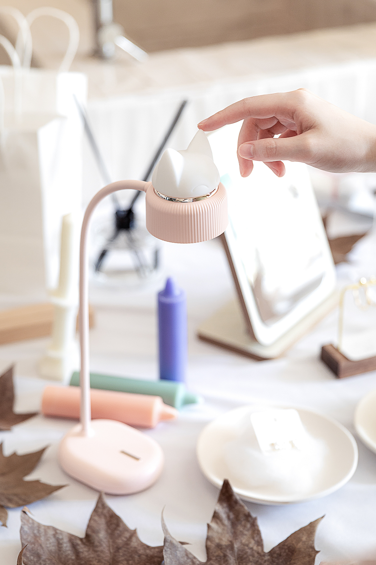 品牌案例丨3life 叁活 猫咪台灯(含橱窗视频)